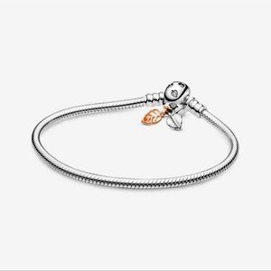 ⁉️I.SO.⁉️Pandora Moments Leaves Bracelet and Clips